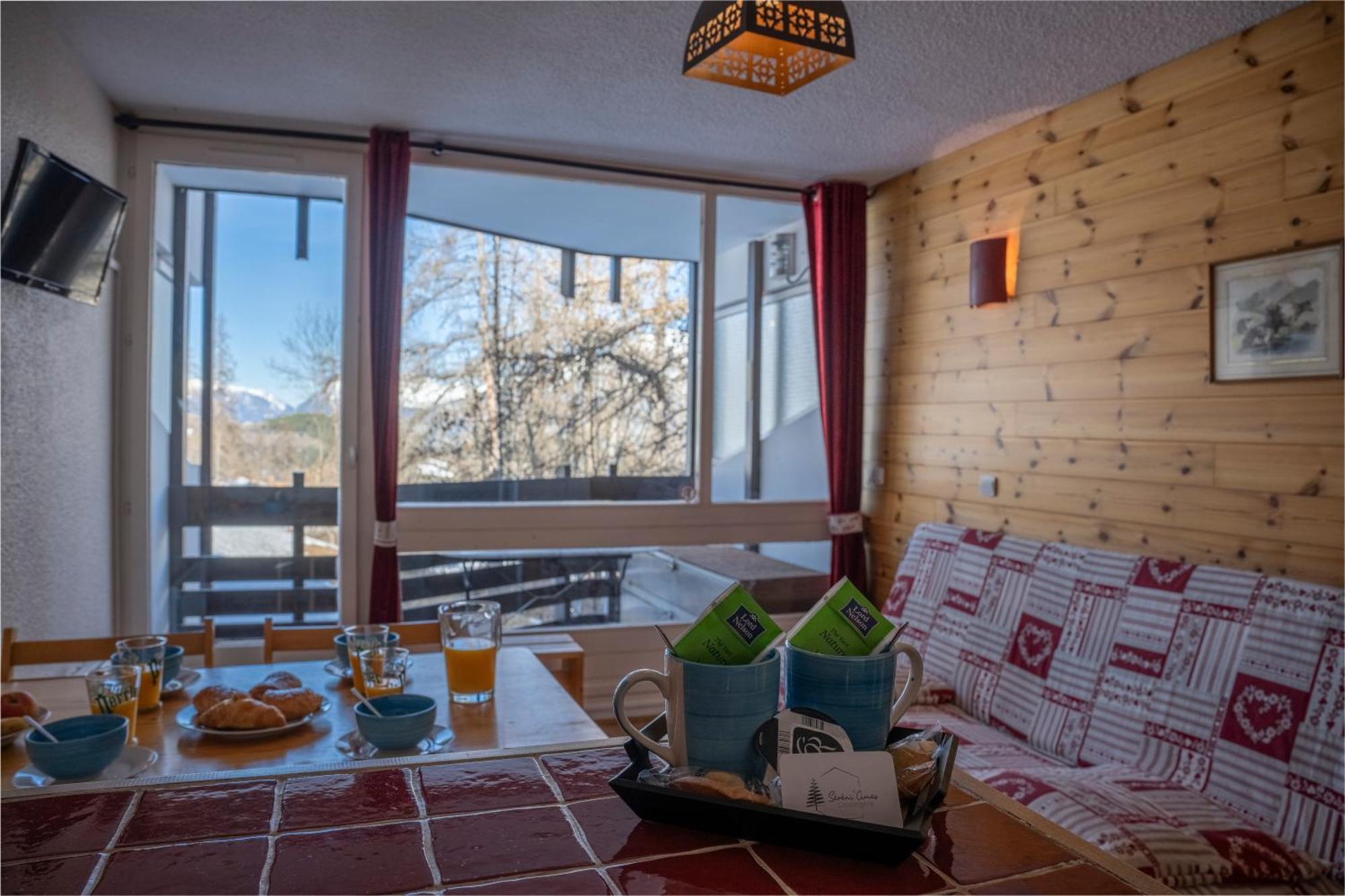 Апартаменты Doux Crepuscule - Au Bord Des Pistes - Parking Enchastrayes Экстерьер фото